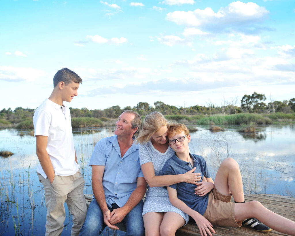 Family professional photography session in NSW